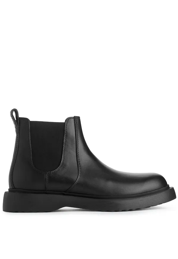 Leather Boots - Black