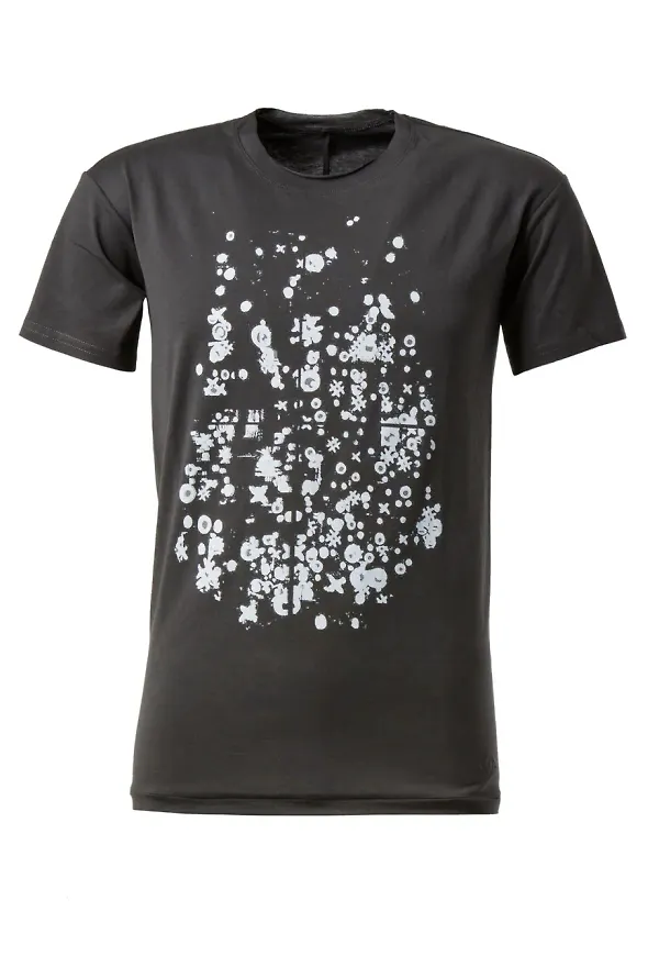 Leclaireur abstract print T-shirt - Grå