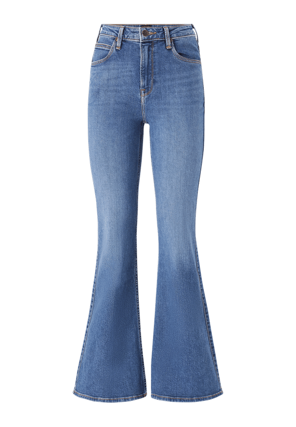 Lee - Jeans Breese Flare - Blå - W31/L31