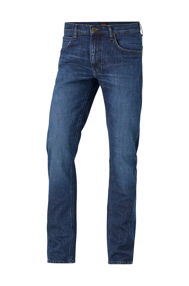 Lee - Jeans Daren Zip Fly - Blå - W40/L34