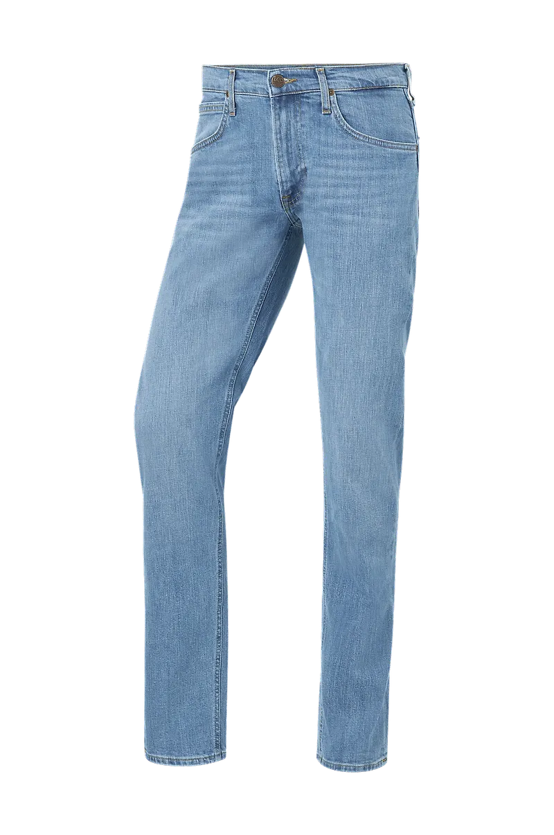 Lee - Jeans Daren Zip Fly Regular Straight - Blå - W34/L32