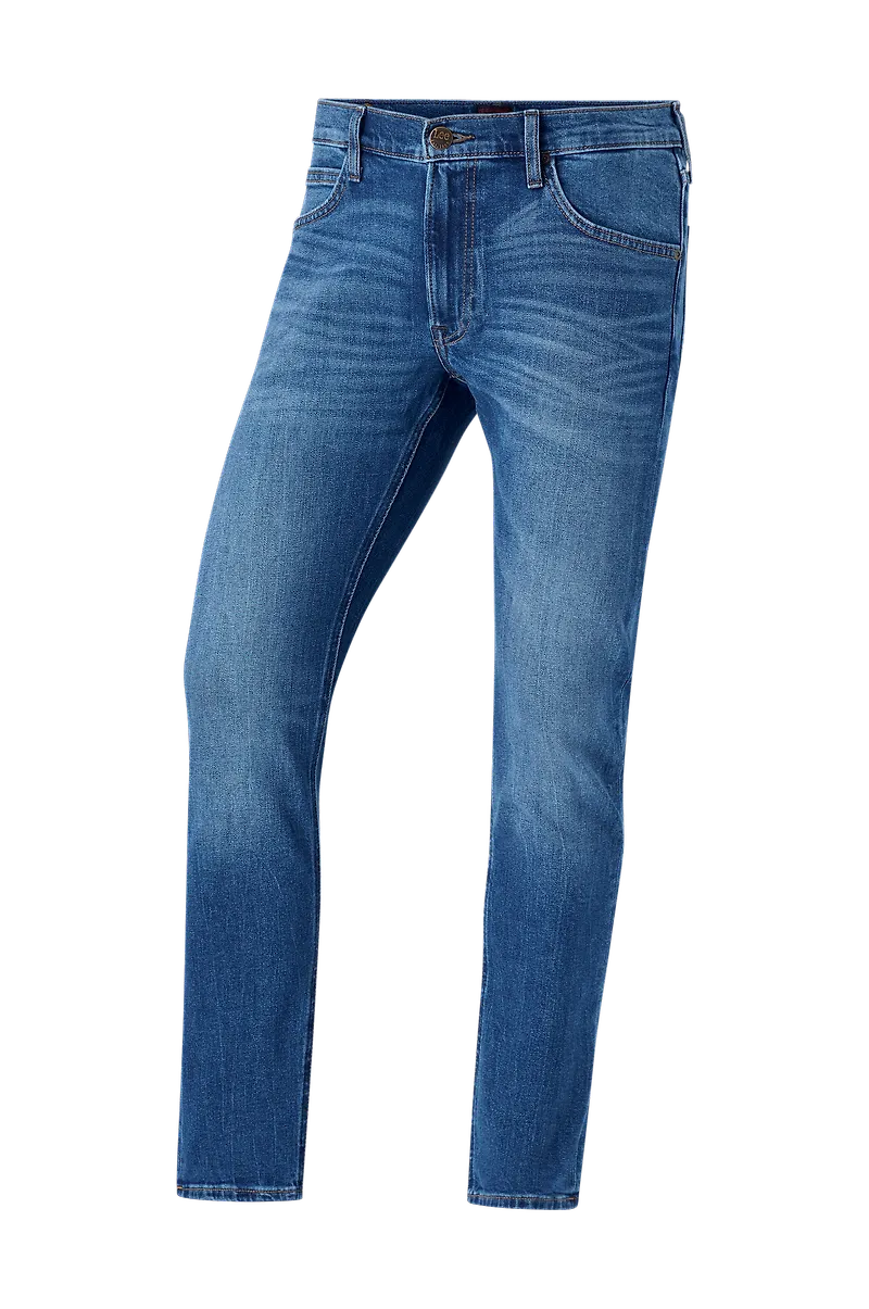 Lee - Jeans Luke Slim Tapered - Blå - 3834