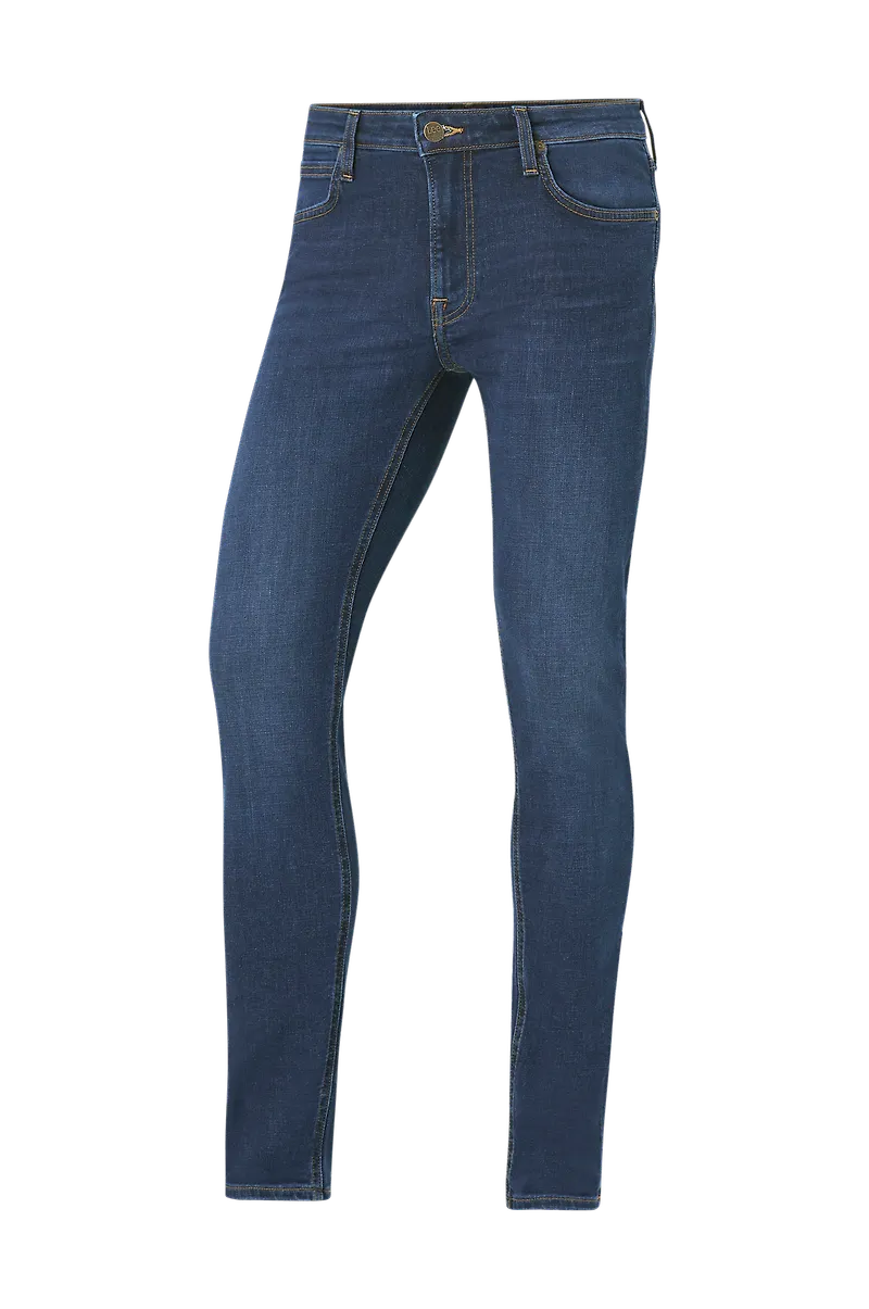 Lee - Jeans Malone Skinny Fit - Blå - W36/L34