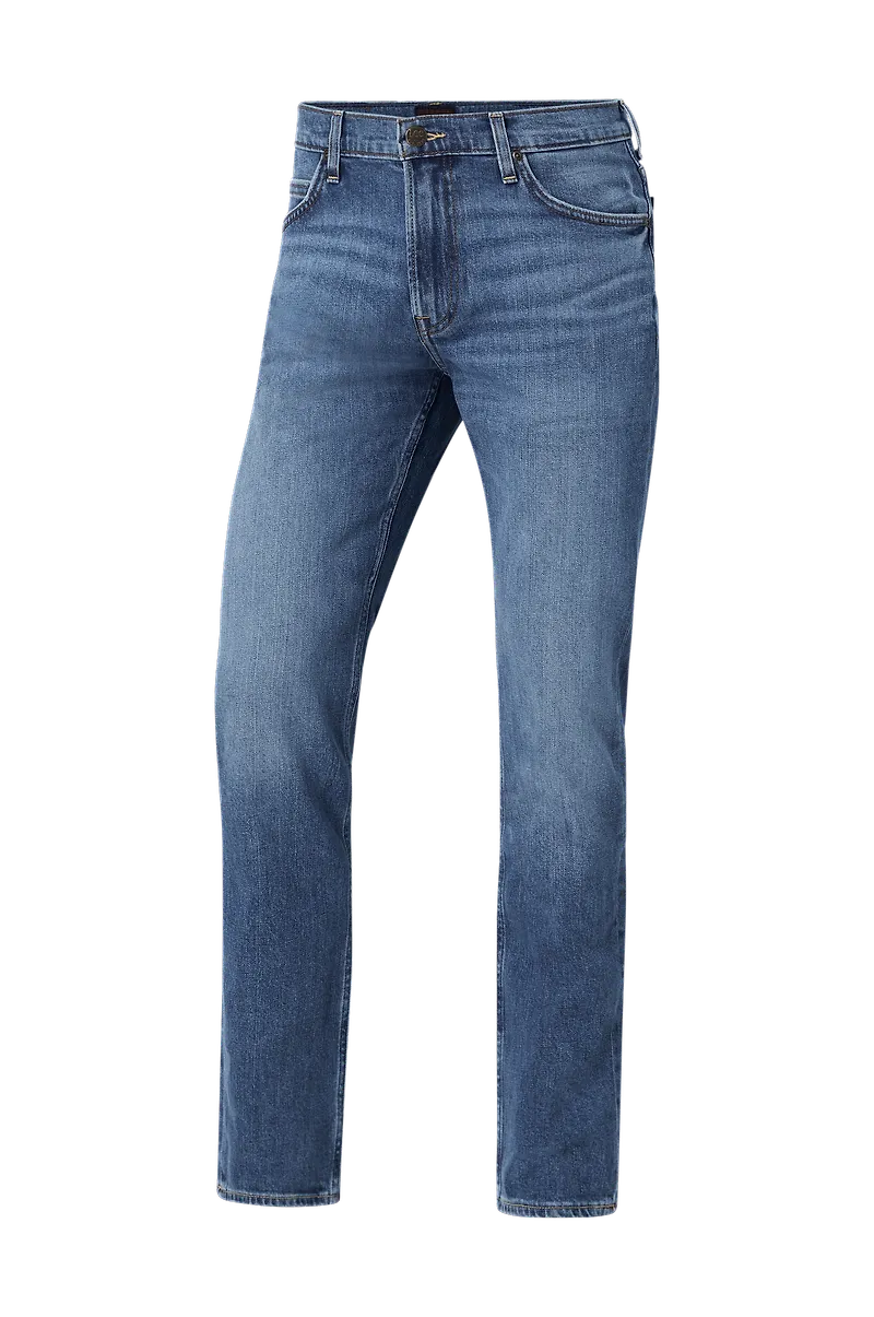 Lee - Jeans Rider - Blå - W36/L34