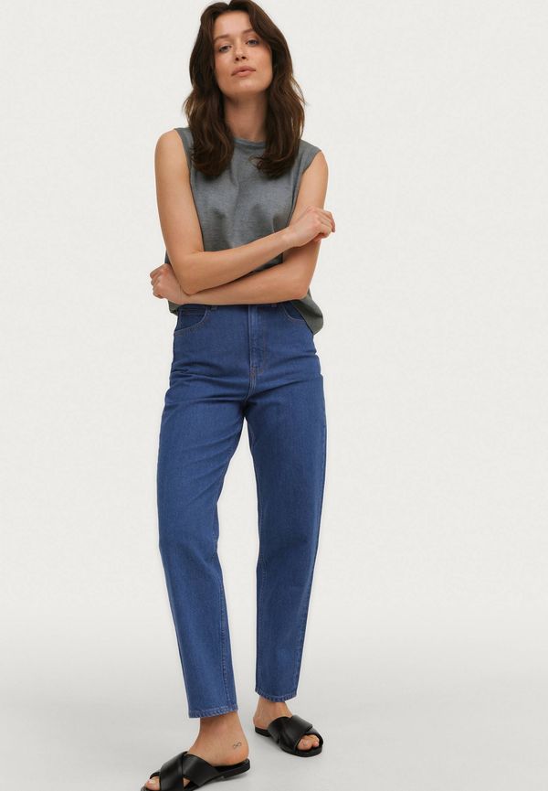 Lee - Jeans Stella Ultra High Waist Tapered - Blå - W31/L33