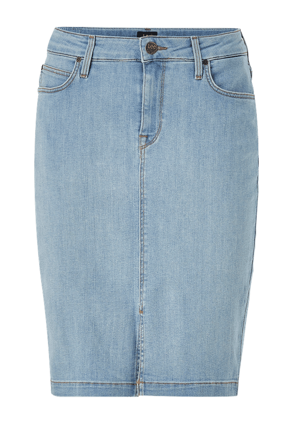 Lee - Jeanskjol Pencil Skirt Slim - Blå