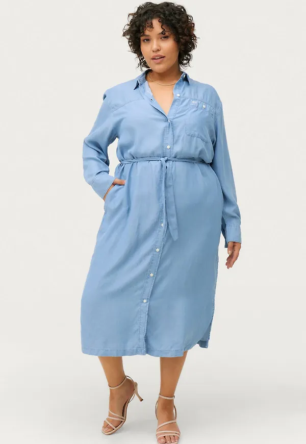 Lee - Jeansklänning Essential Dress - Blå