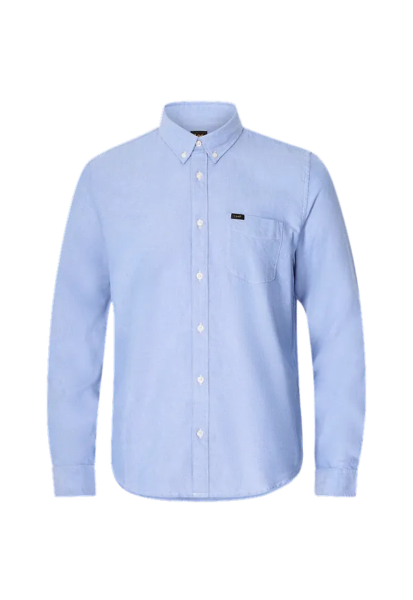 Lee - Skjorta Lee Button Down - Blå - S