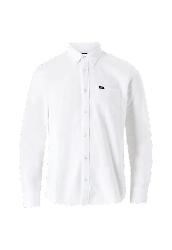 Lee - Skjorta Lee Button Down - Vit - S