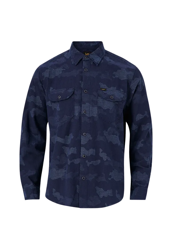 Lee - Skjorta Seasonal Worker Shirt - Blå - S