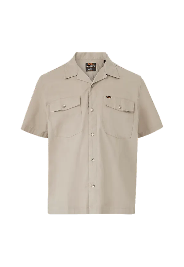 Lee - Skjorta SS Chetopa Shirt - Brun - L