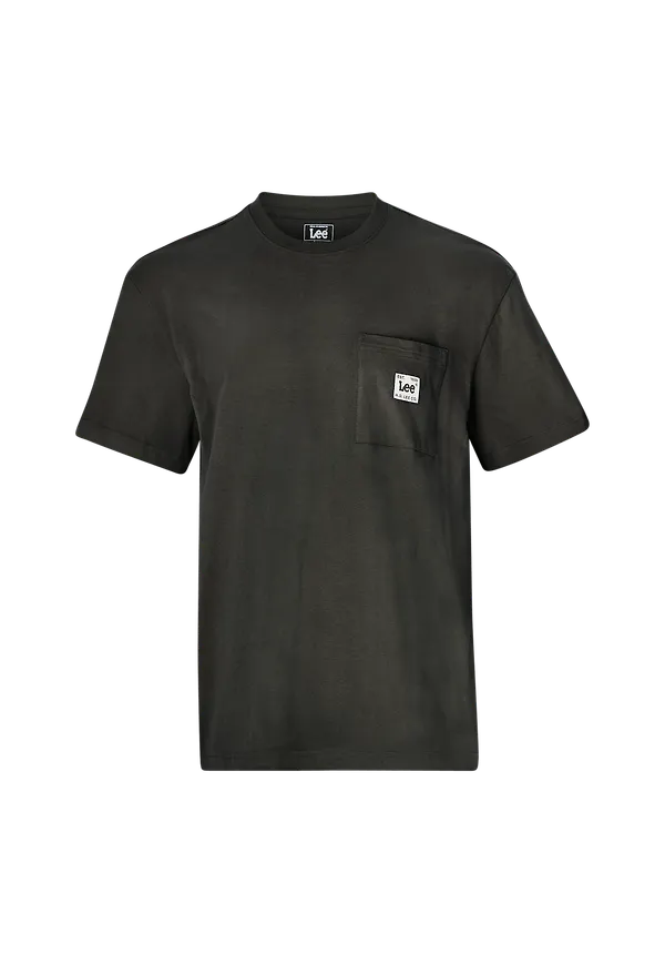 Lee - T-shirt Loose Pocket Tee - Svart - XL