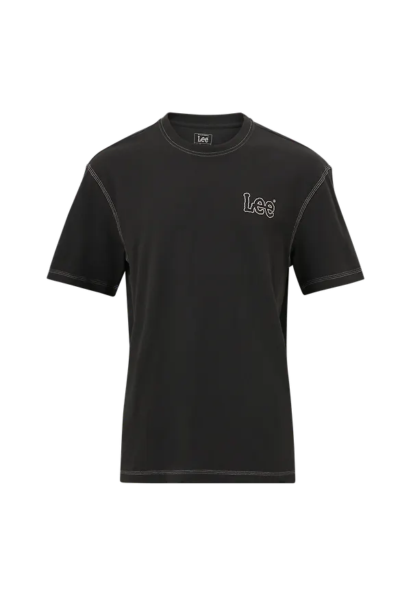 Lee - T-shirt Loose Seasonal Tee - Svart - S