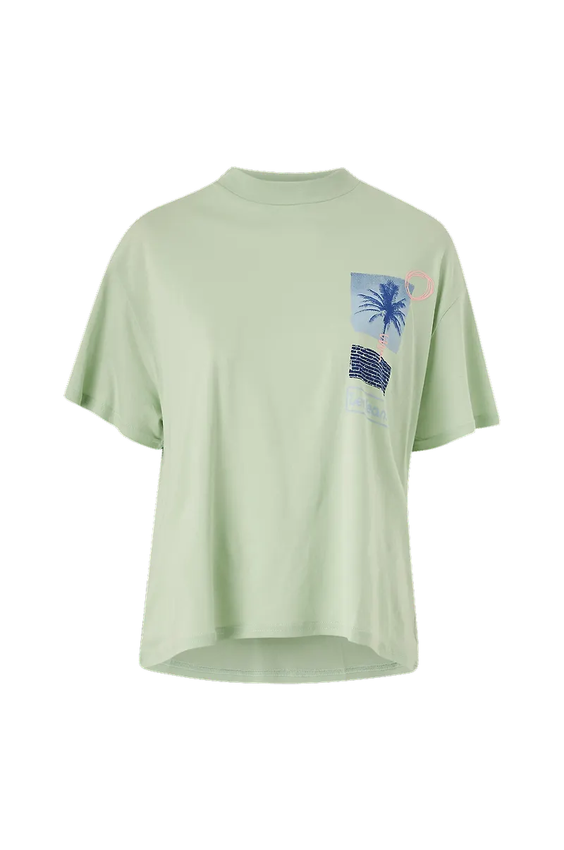 Lee - Topp Oversized Tee - Grön