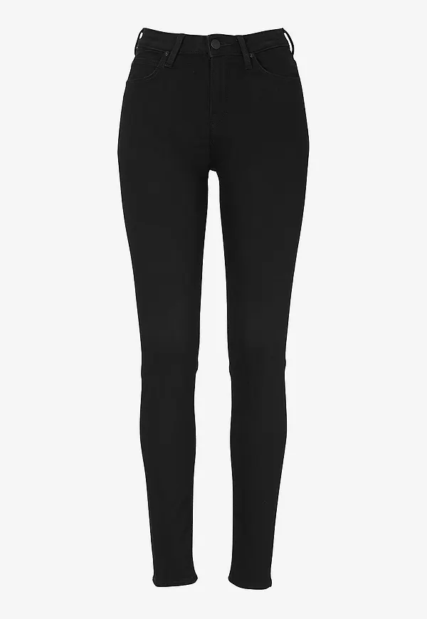Lee - Jeans Scarlett High - Svart
