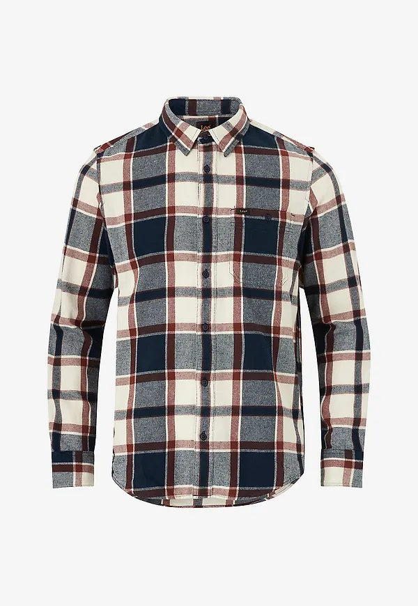 Lee - Skjorta Leesure Shirt - Blå