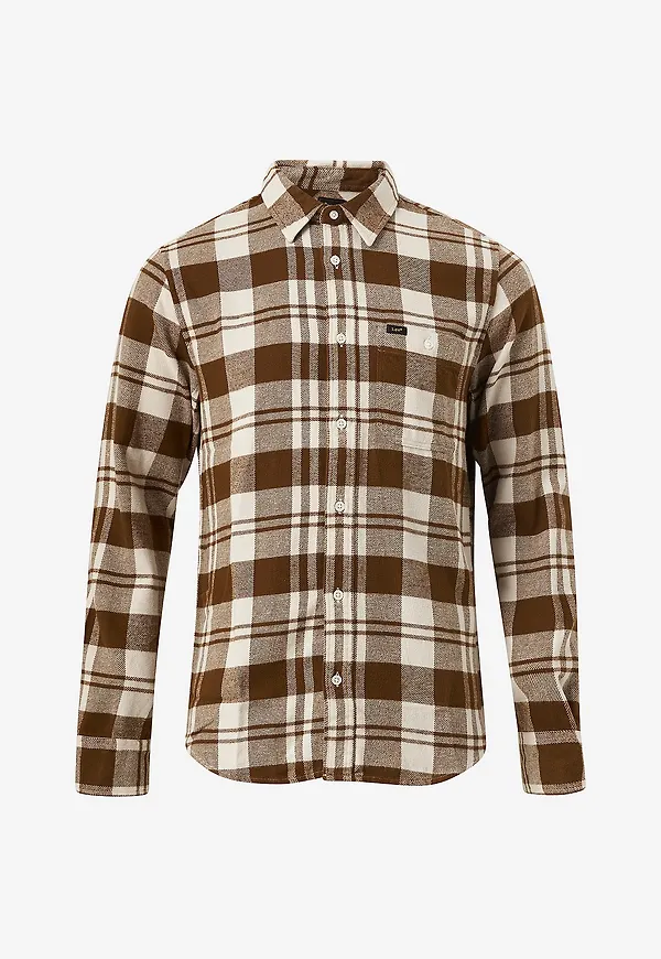 Lee - Skjorta Leesure Shirt - Brun