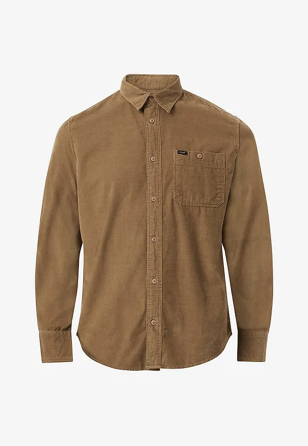 Lee - Skjorta Leesure Shirt - Brun