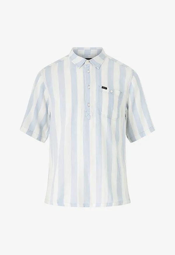 Lee - Skjorta Popover Shirt SS - Blå