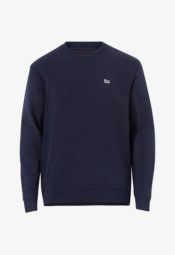 Lee - Sweatshirt Plain Crew Sws - Blå