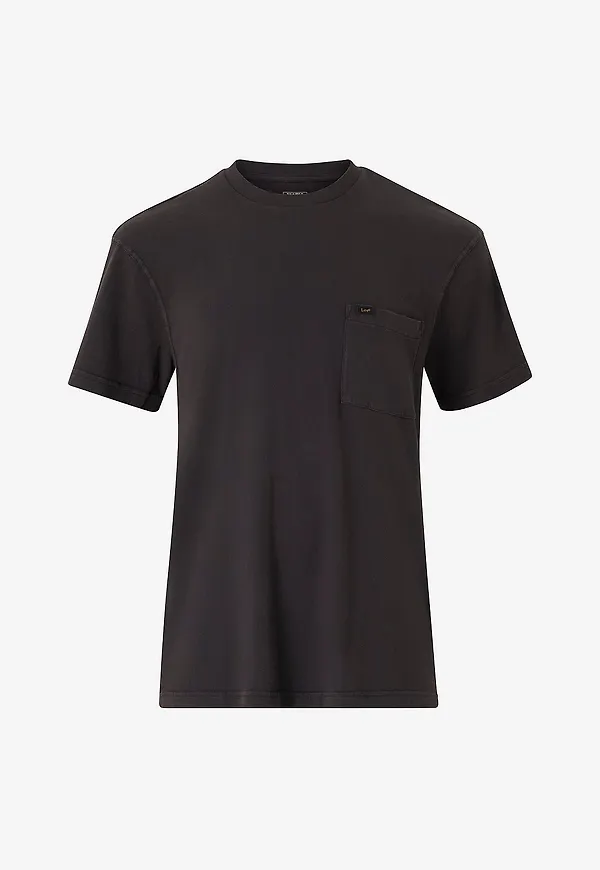 Lee - T-shirt Relaxed Pocket Tee - Svart