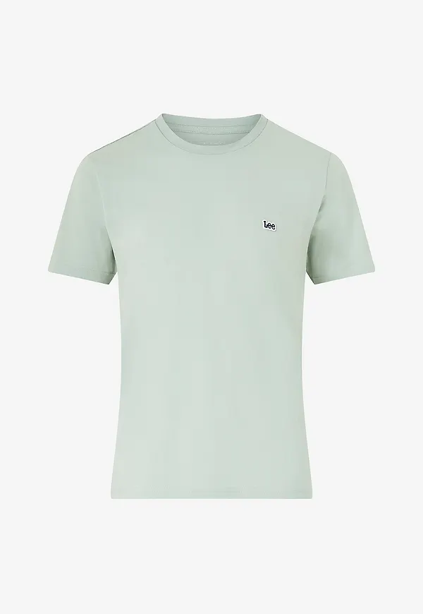 Lee - T-shirt SS Patch Logo - Grön