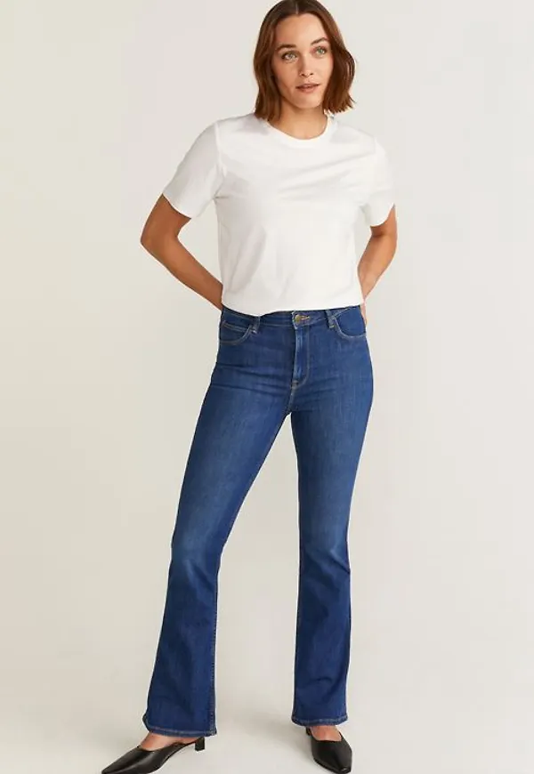MQ Marqet Lee Breese Boot Bootcut & Flared Jeans Azure Wave Dam 32