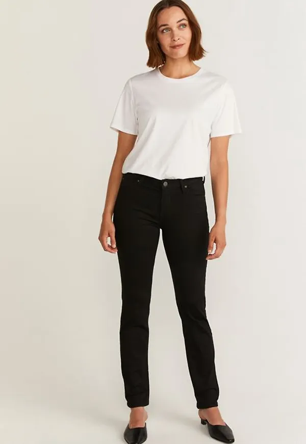 MQ Marqet Lee Elly Slim Fit Jeans Black Rinse+ Dam 32