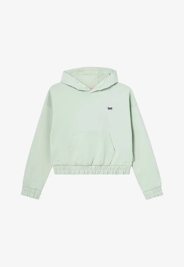 Lee - Huvtröja Lee Badge Oth Hoodie - Grön