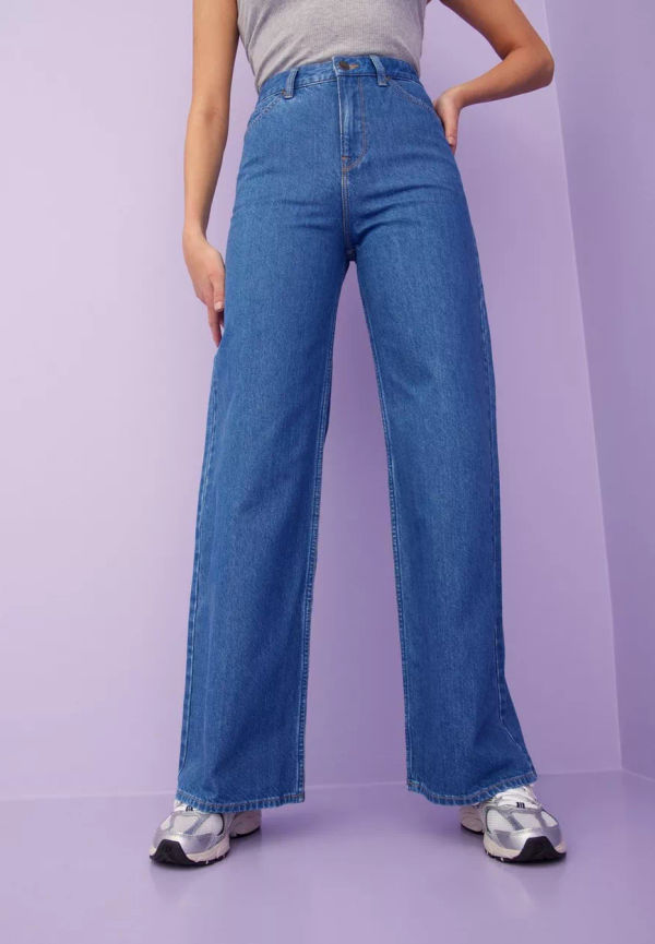 Lee Jeans - Wide leg jeans - Stonewash - Stella a Line - Jeans
