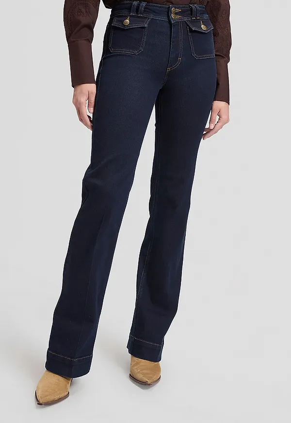 Lee - Jeans 70s Lana - Blå