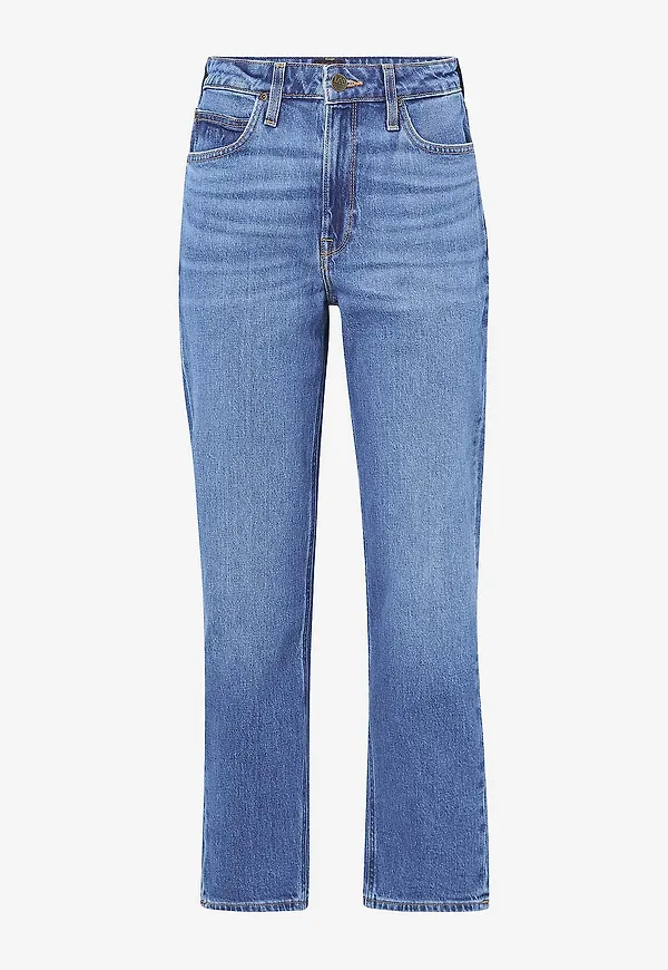 Lee - Jeans Carol Straight - Blå