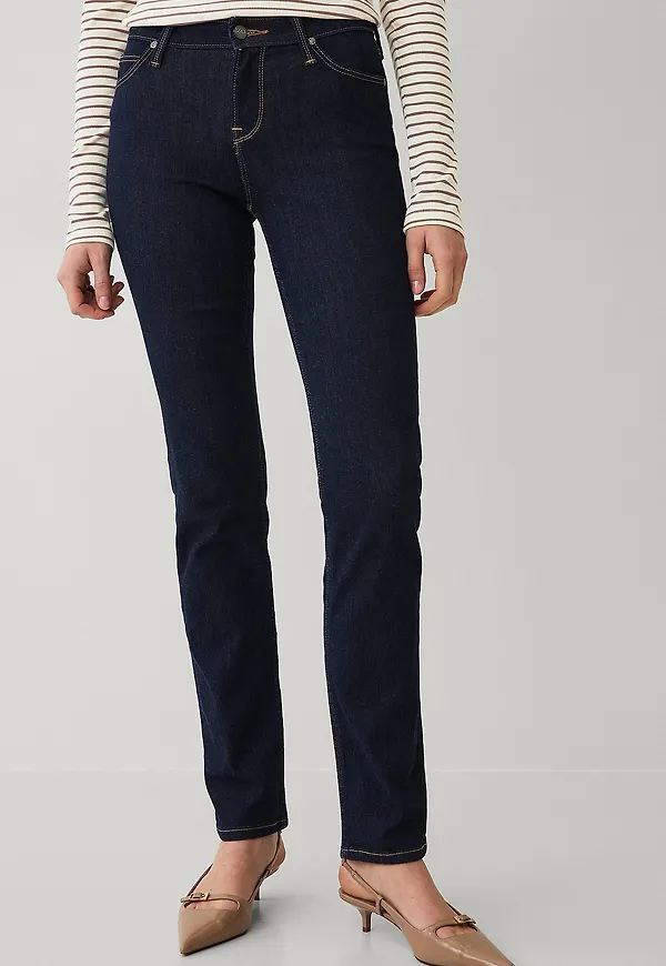 Lee - Jeans Marion Straight - Blå