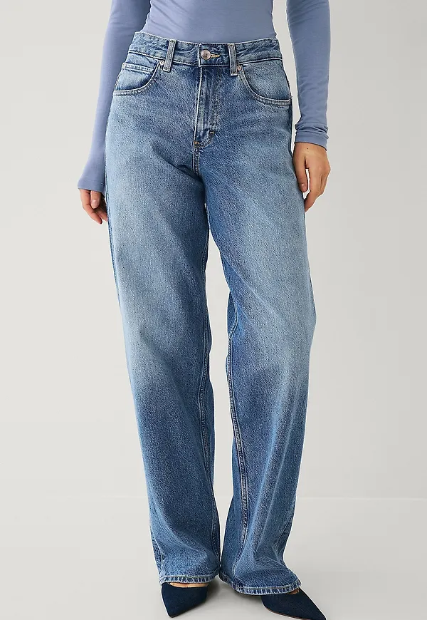 Lee - Jeans Rider Loose - Blå