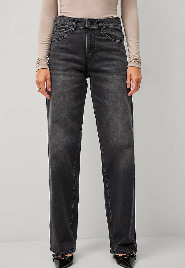 Lee - Jeans Rider Loose - Svart