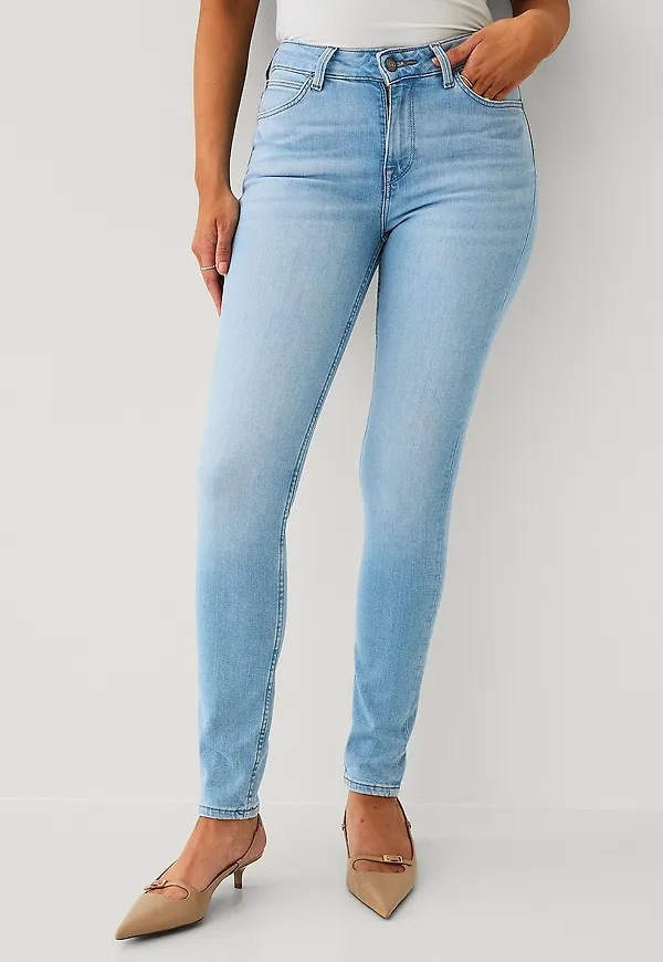 Lee - Jeans Scarlett High - Blå
