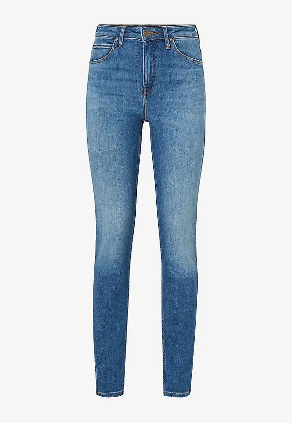Lee - Jeans Scarlett High - Blå