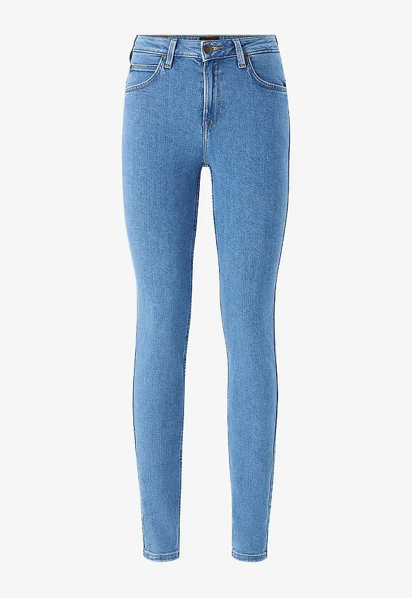 Lee - Jeans Scarlett High - Blå