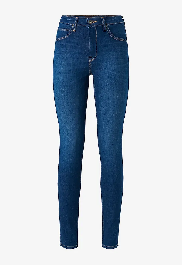 Lee - Jeans Scarlett High - Blå