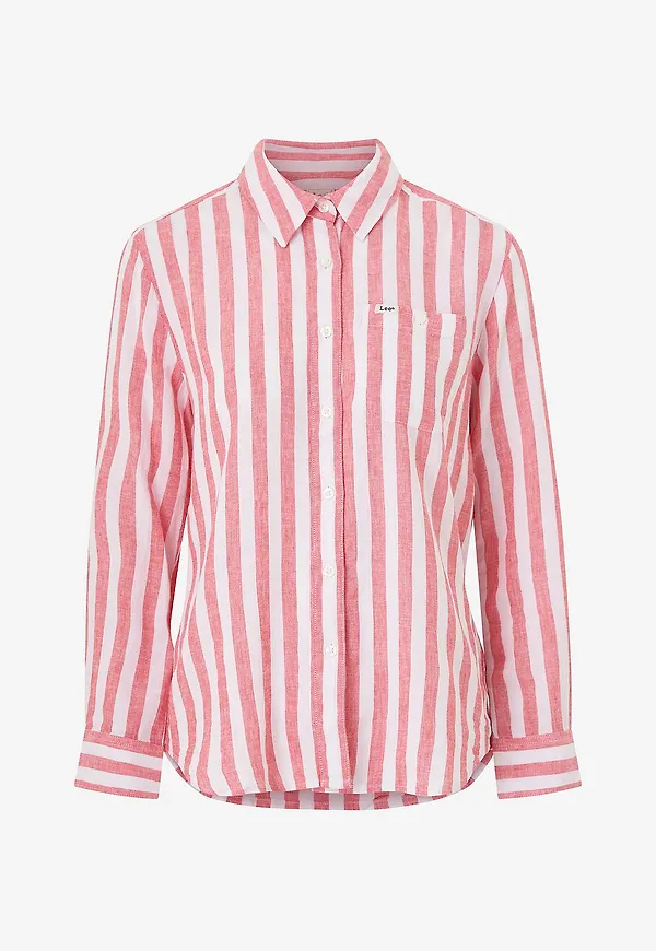 Lee - Linneskjorta All Purpose Shirt - Rosa