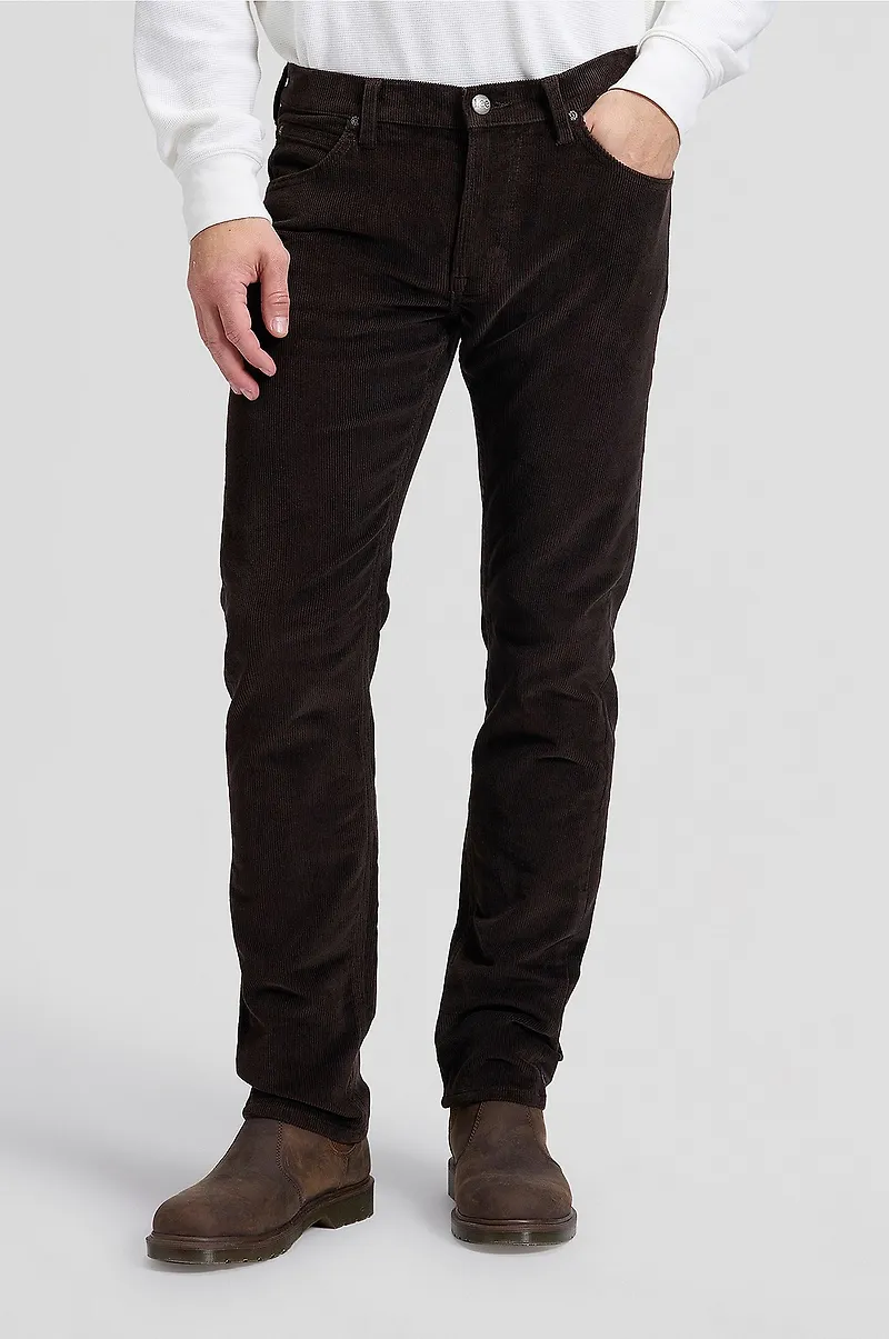 Lee - Manchesterbyxor Daren Chocolate Torte - Brun