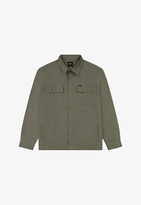 Lee - Overshirt 2 Pocket Overshirt - Grön
