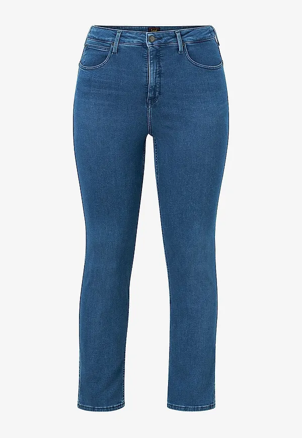 Lee Plus - Jeans Classic Straight PLU - Blå