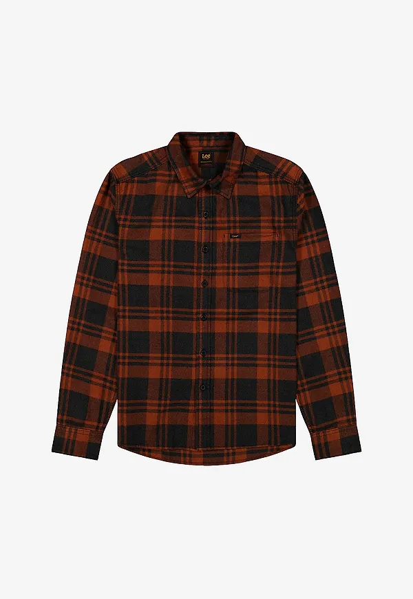 Lee - Skjorta Leesure Shirt - Brun