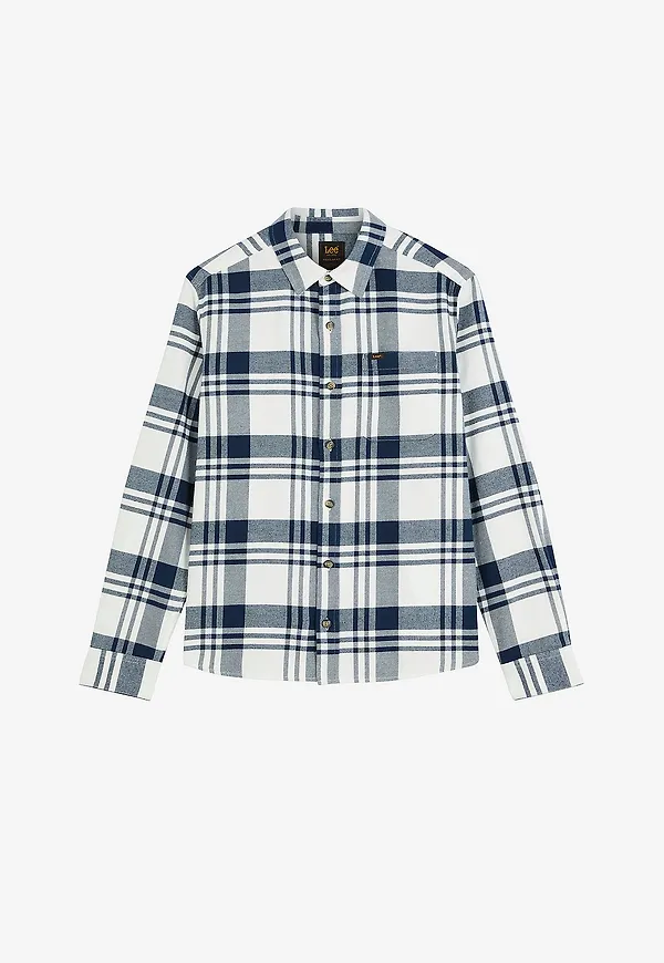 Lee - Skjorta Leesure Shirt Dress Blues - Blå
