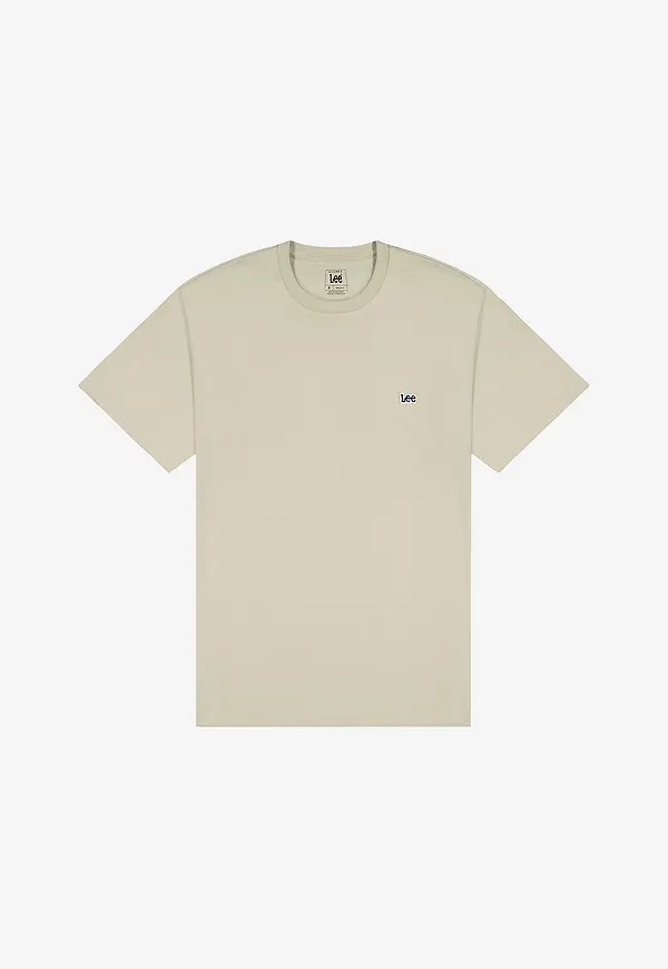 Lee - T-shirt SS Patch Logo - Beige