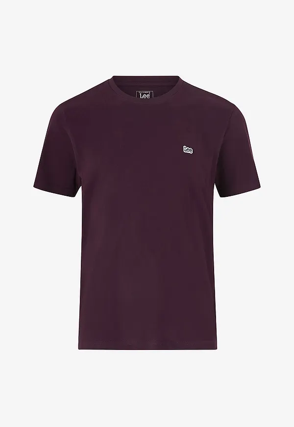 Lee - T-shirt SS Patch Logo - Lila