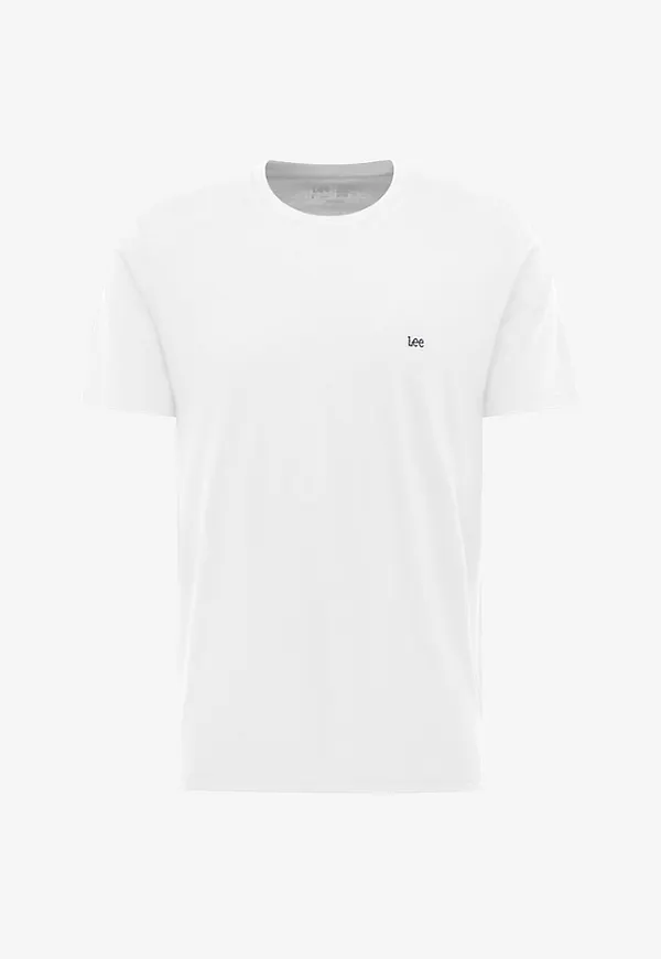 Lee - T-shirt SS Patch Logo - Vit