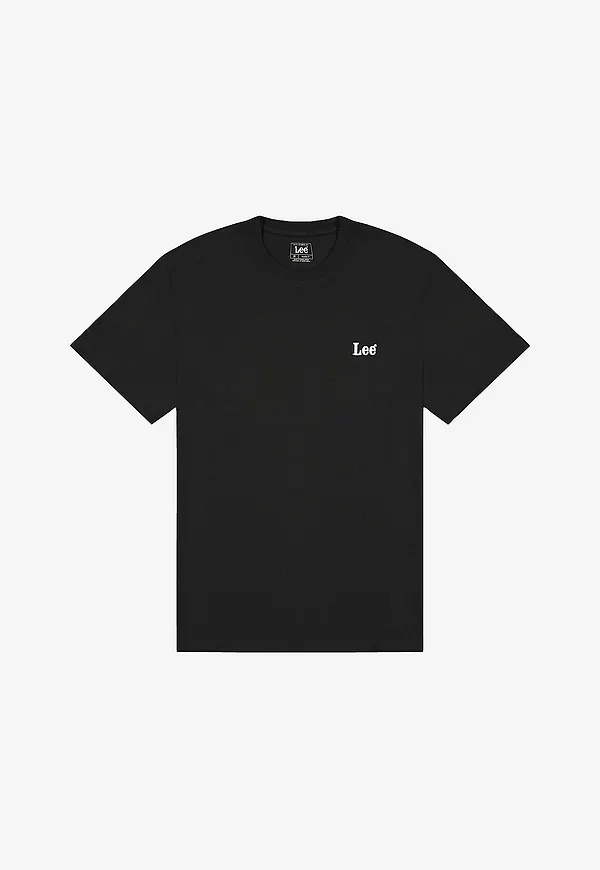 Lee - T-shirt SS Small Logo - Svart