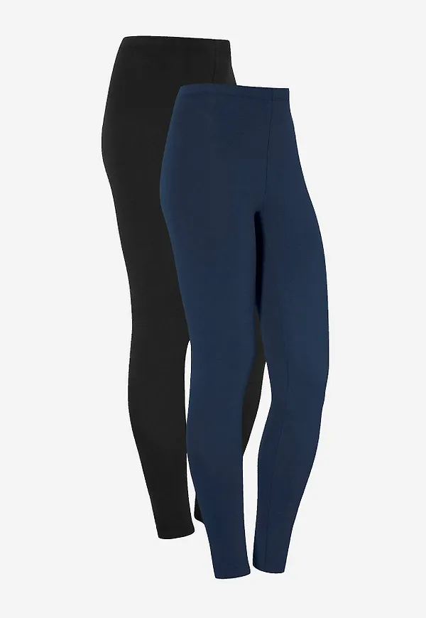Leggings i bomull Fia 2-pack